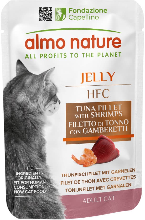 almo nature Katzennassfutter P.B. Natural Jelly Thunfisch+Garnelen