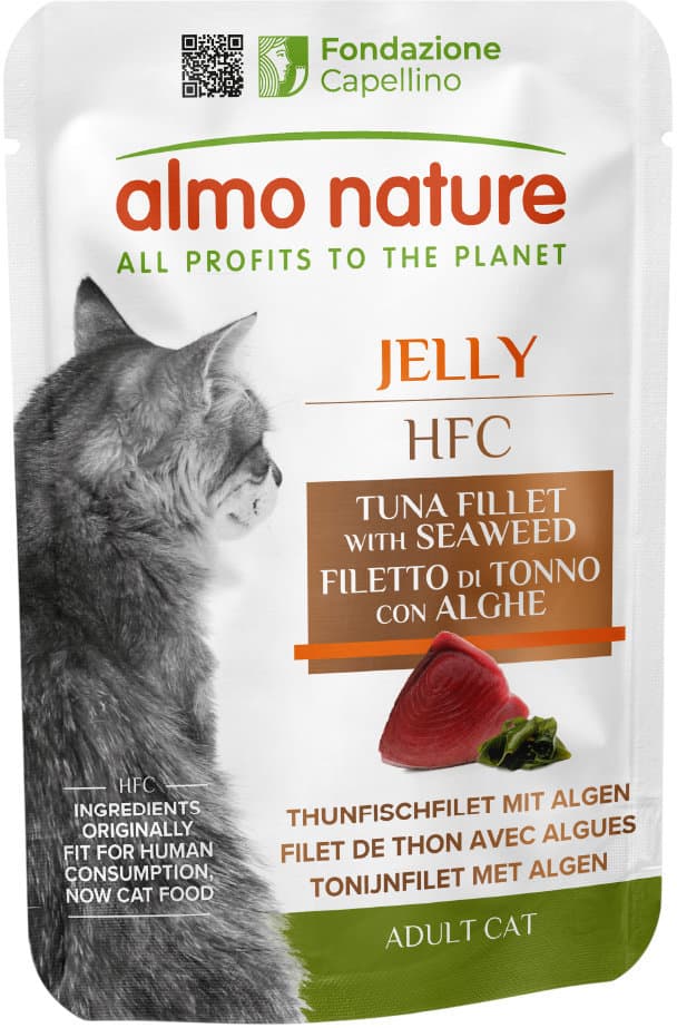 almo nature Katzennassfutter P.B. Natural Jelly Thunf.+Algen