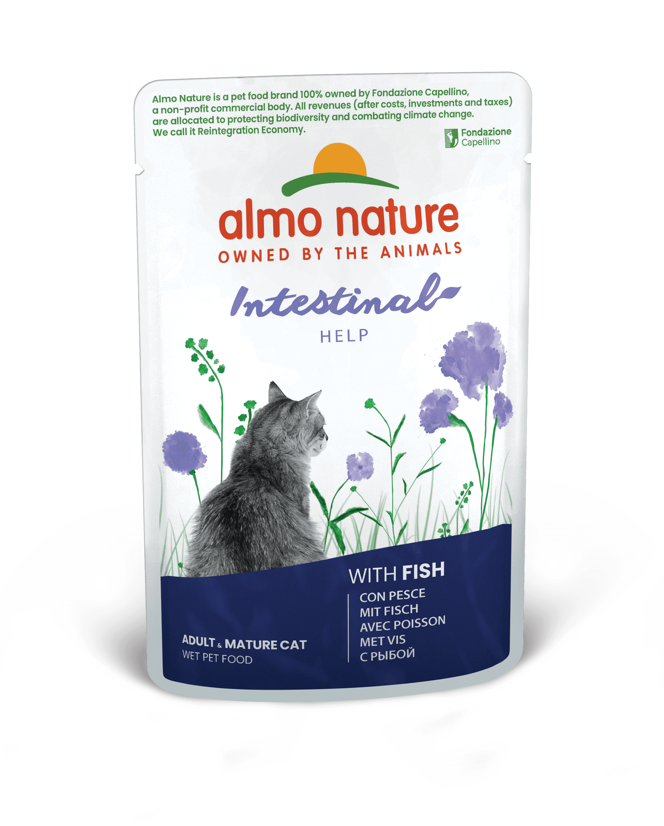 almo nature Katzennassfutter Cat Holistic Digestive mit Fisch