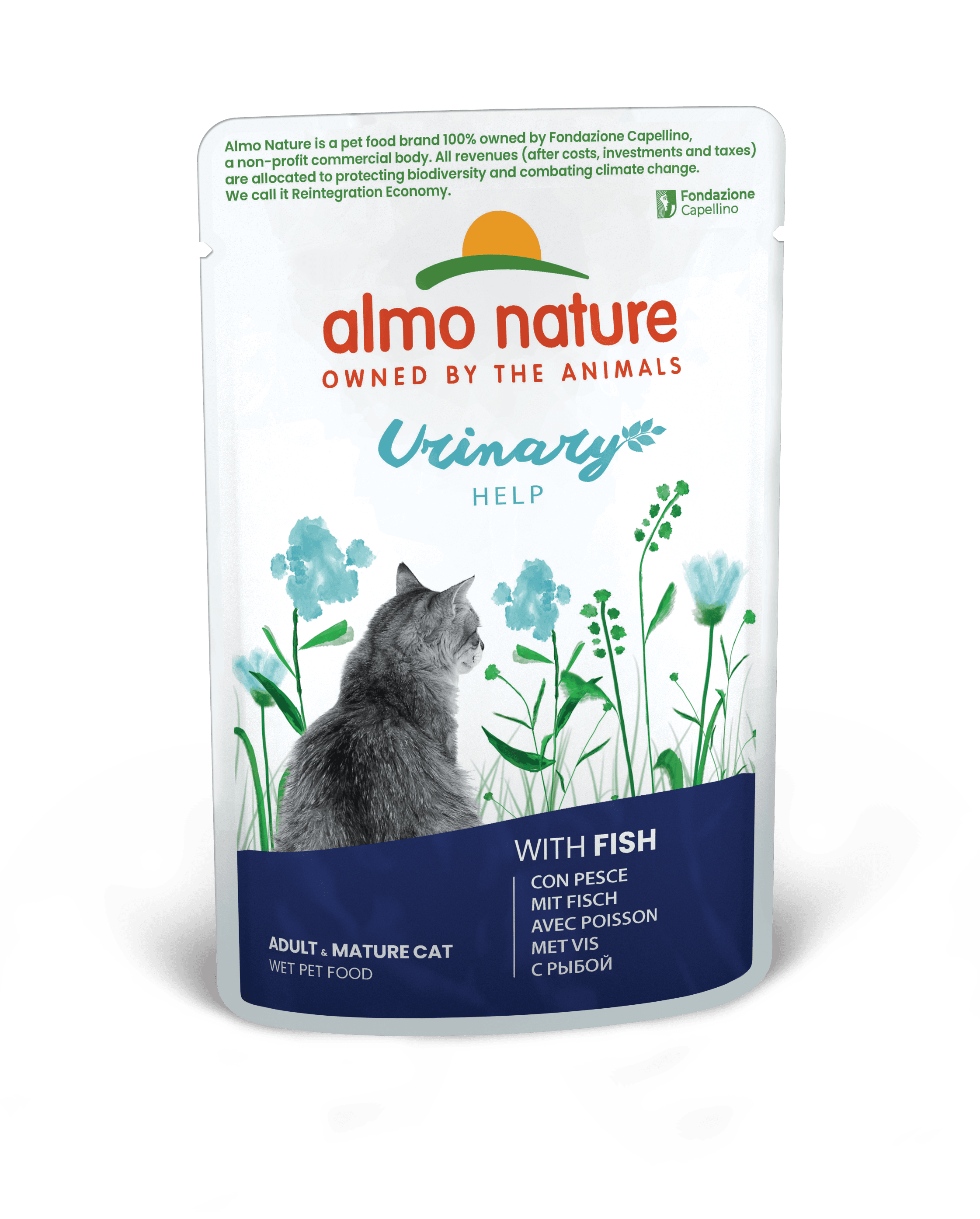 almo nature Katzennassfutter Cat Holistic Urinary mit Fisch