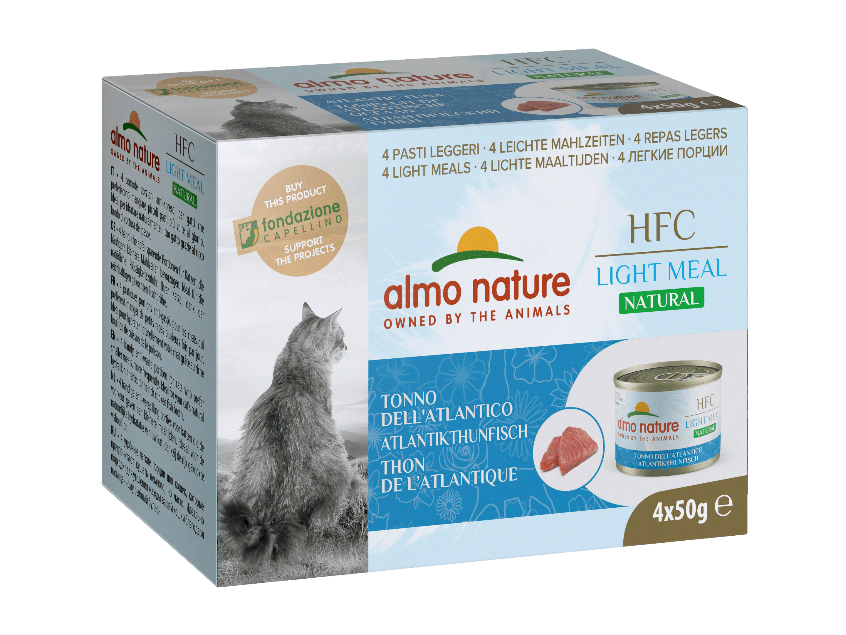 almo nature Katzennassfutter Cat Dose Light Meal Thunfisch