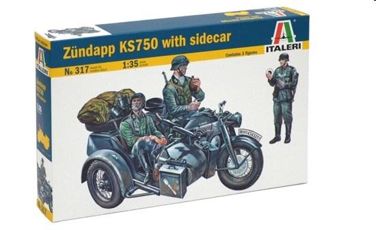 Italeri - Motorrad-Gespann Zündapp KS750