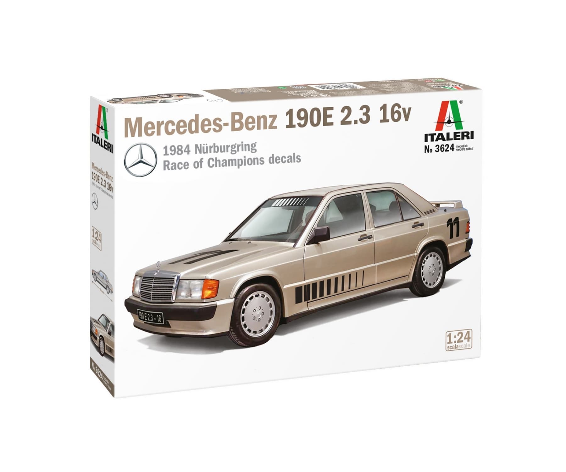Italeri - 1:24 Mercedes-Benz 190E