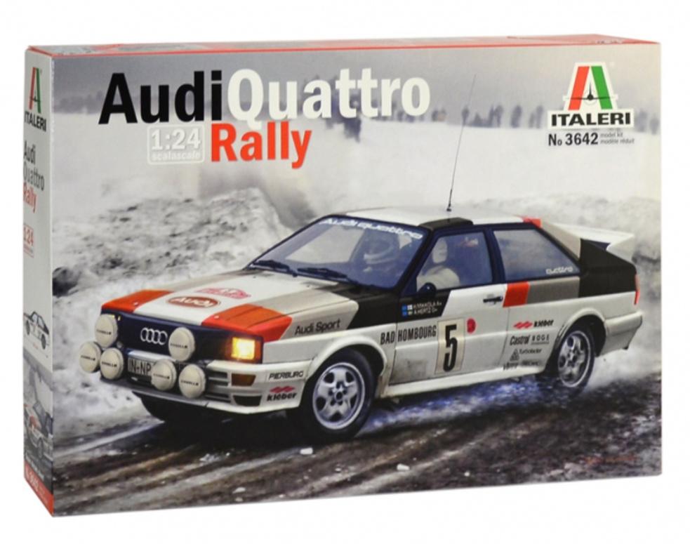 Produktbild Italeri 510003642 - 1:24 Audi Quattro Rally 2 von 3