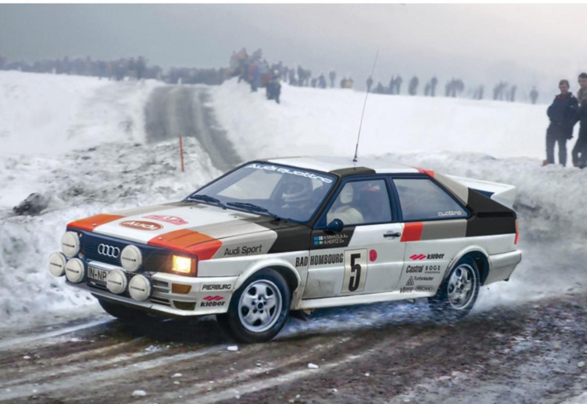 Italeri 510003642 - 1:24 Audi Quattro Rally