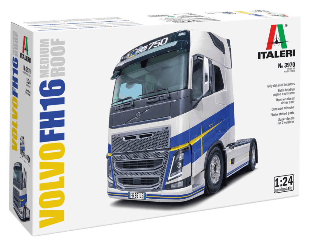 Italeri 1:24 Volvo FH16 Medium Roof