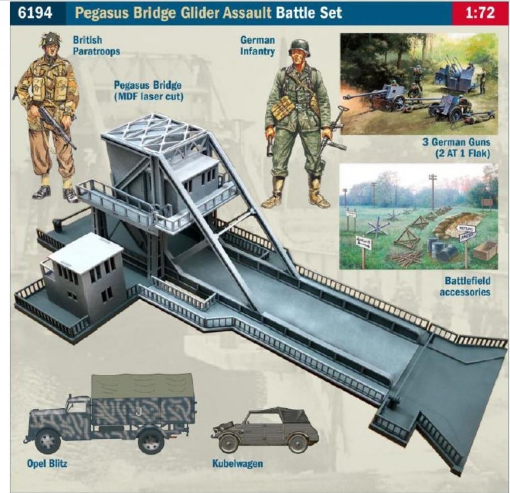 Produktbild Italeri 510006194 - 1:72 Battle-Set-"Pegasus Bridge" 5 von 8