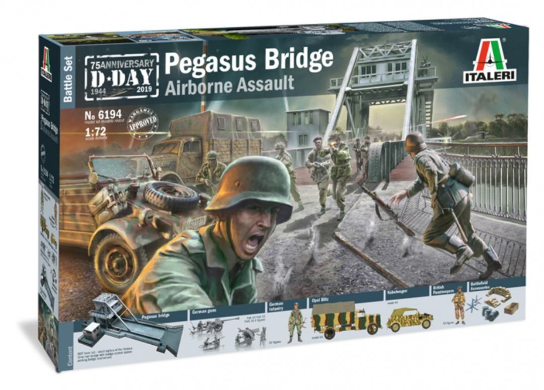 Italeri 510006194 - 1:72 Battle-Set-"Pegasus Bridge"