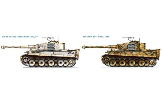 Produktbild Italeri 6507 - Pz.Kpfw.VI Tiger I Ausf.E mid production 5 von 8