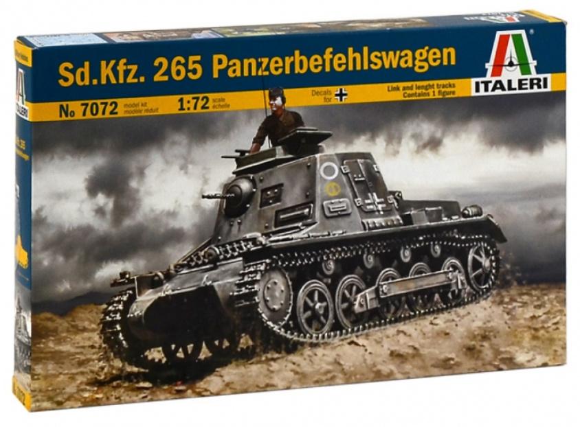 Italeri 510007072 - 1:72 Sd.Kfz 265 Kleine Panzerbefehlswag.