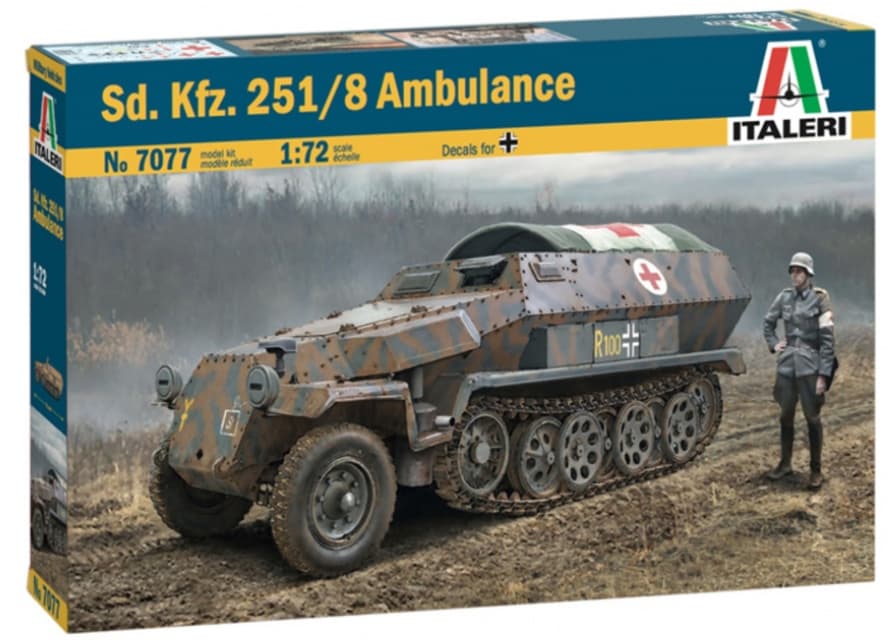 Italeri 1:72 Sd.Kfz. 251/8 Ambulance 510007077