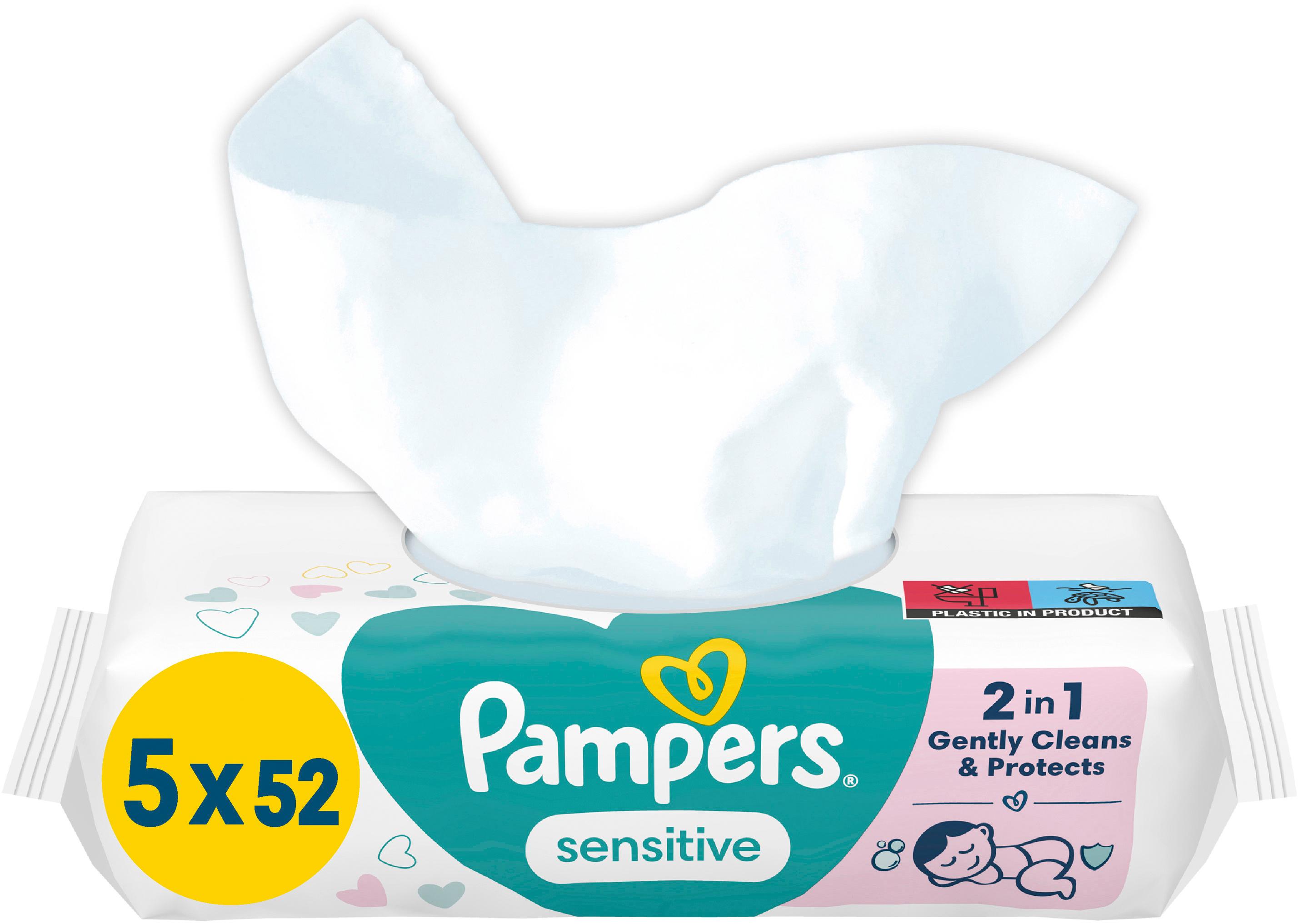 Produktbild Pampers Feuchttücher Sensitive 6 von 11