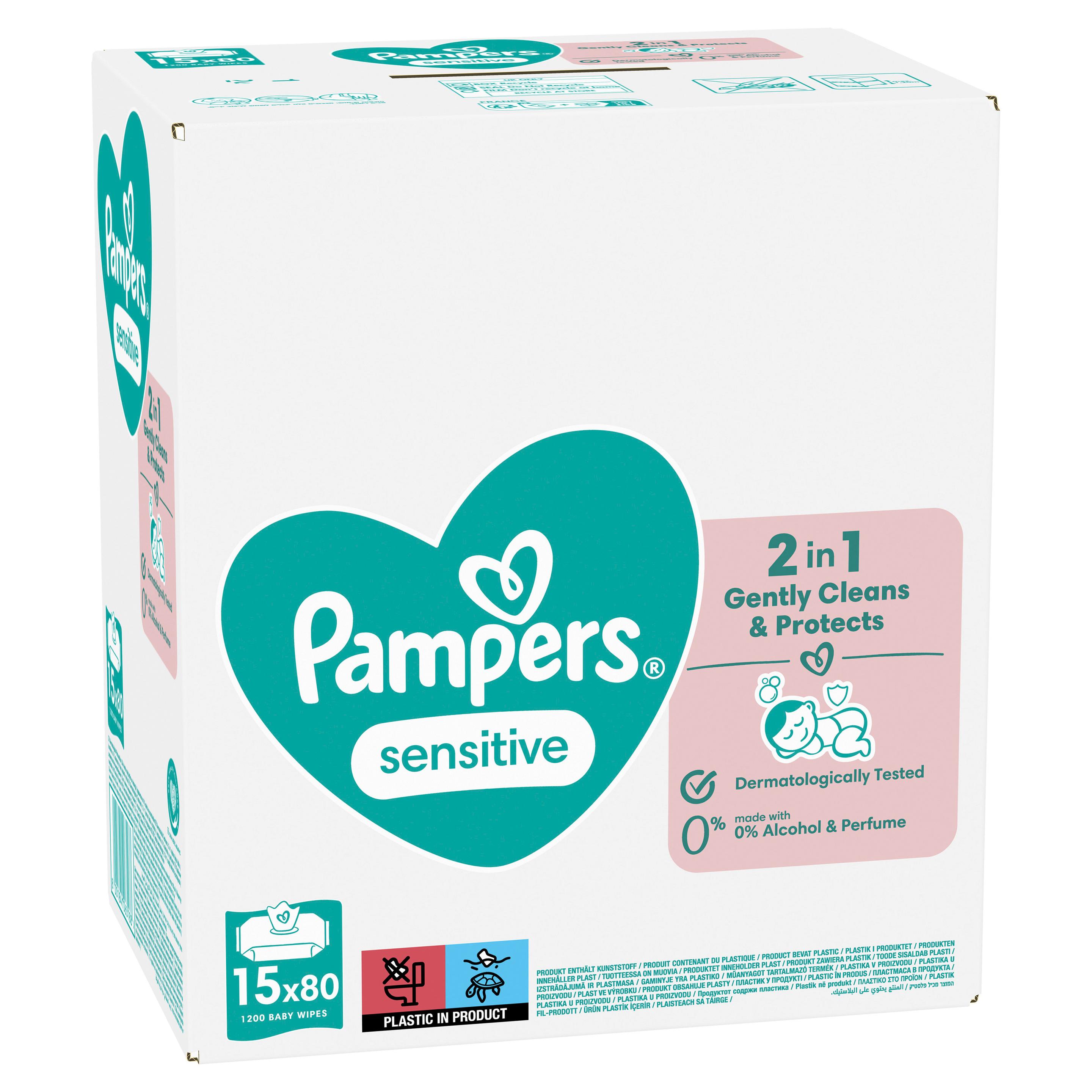 Produktbild Pampers Feuchttücher Sensitive 7 von 12