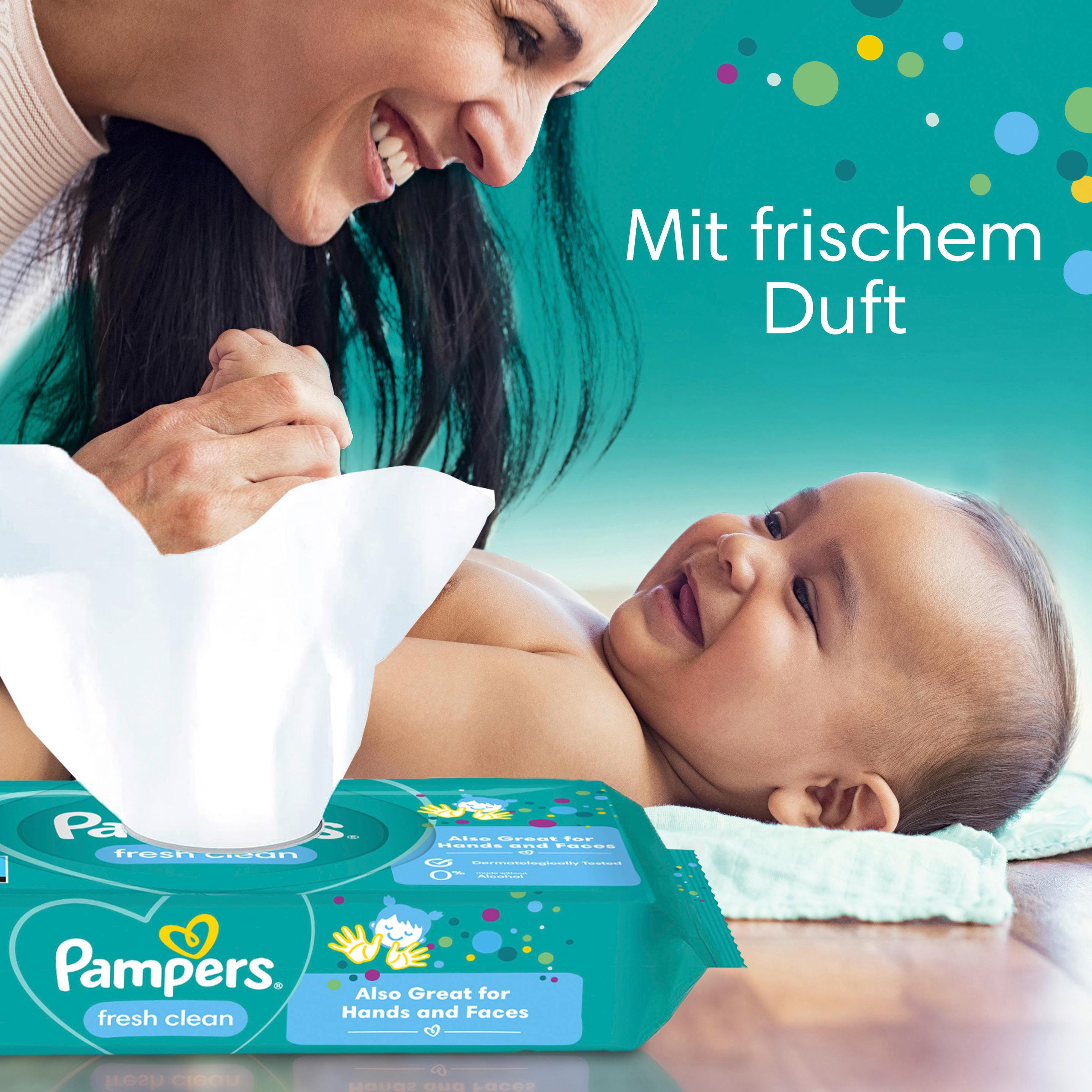 Produktbild Pampers Feuchttücher Fresh Clean 7 von 15