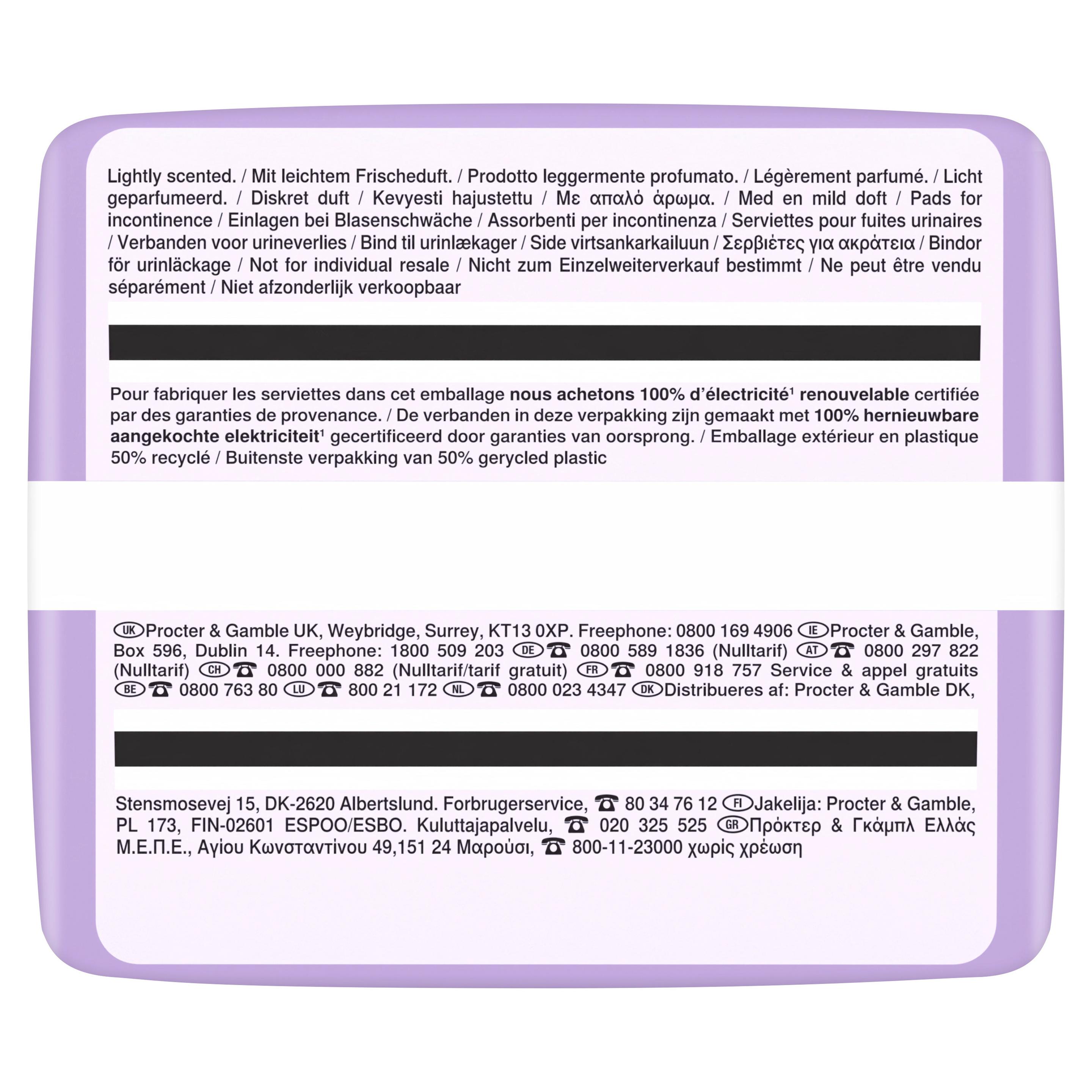 Produktbild Always Discreet Inkontinenz Einlagen Long Monatspaket 5 von 9