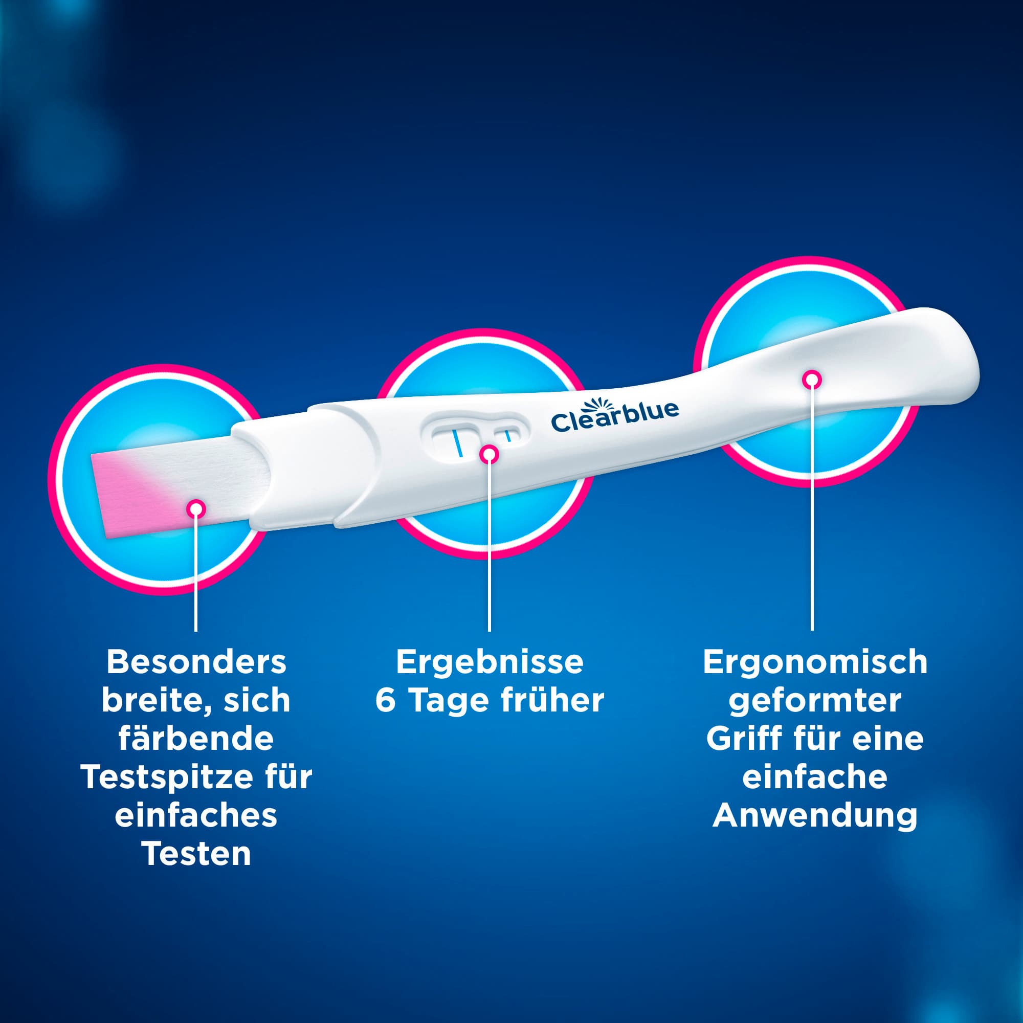 Produktbild Clearblue Schwangerschaftstest Ultra Fruehtest 2er 8 von 16
