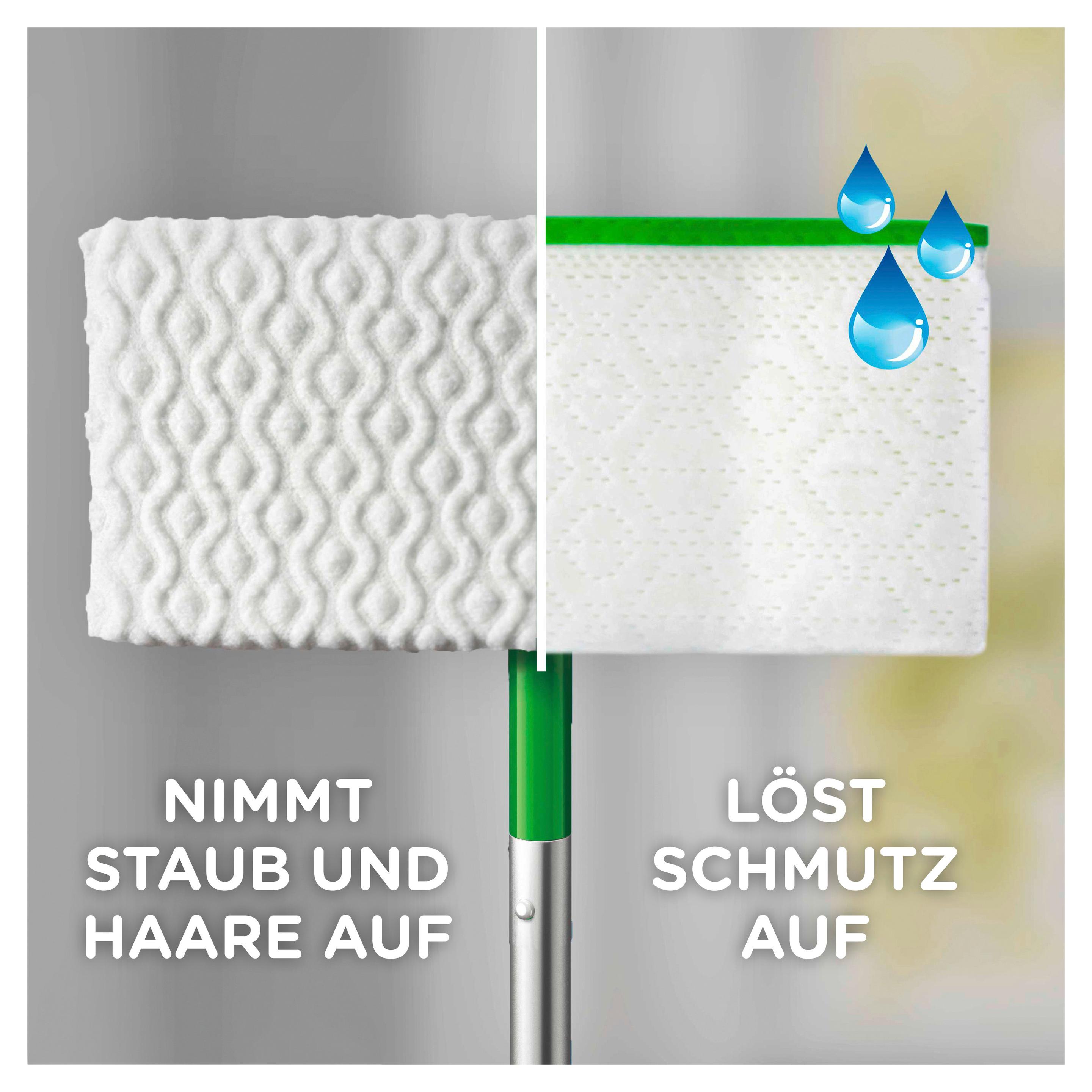 Produktbild Swiffer Bodenstab Starterset + 8 Trockentücher + 3 Wet Wischtücher 6 von 8