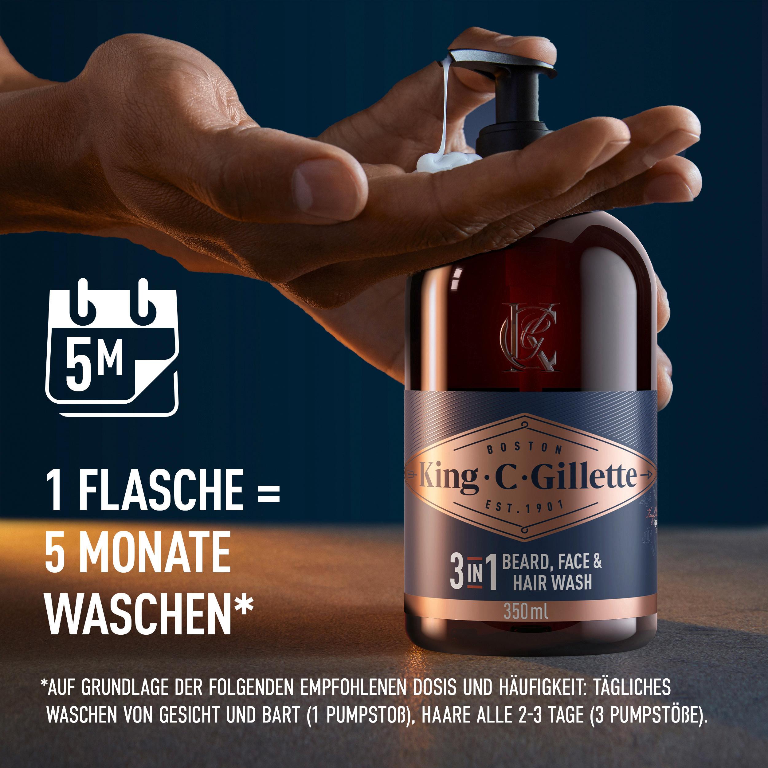 Produktbild King C. Gillette Bartpflege Bartshampoo 5 von 8