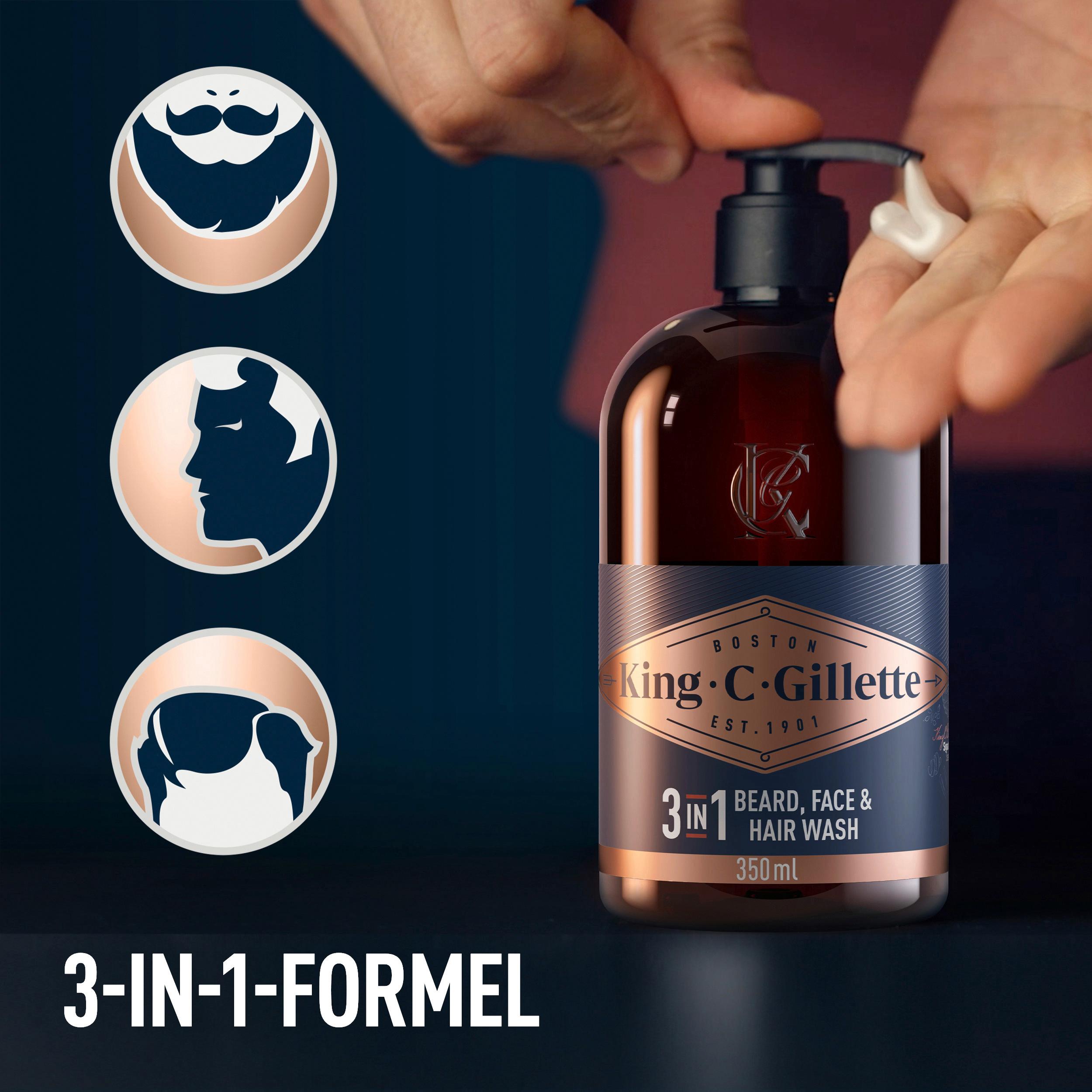 Produktbild King C. Gillette Bartpflege Bartshampoo 7 von 8
