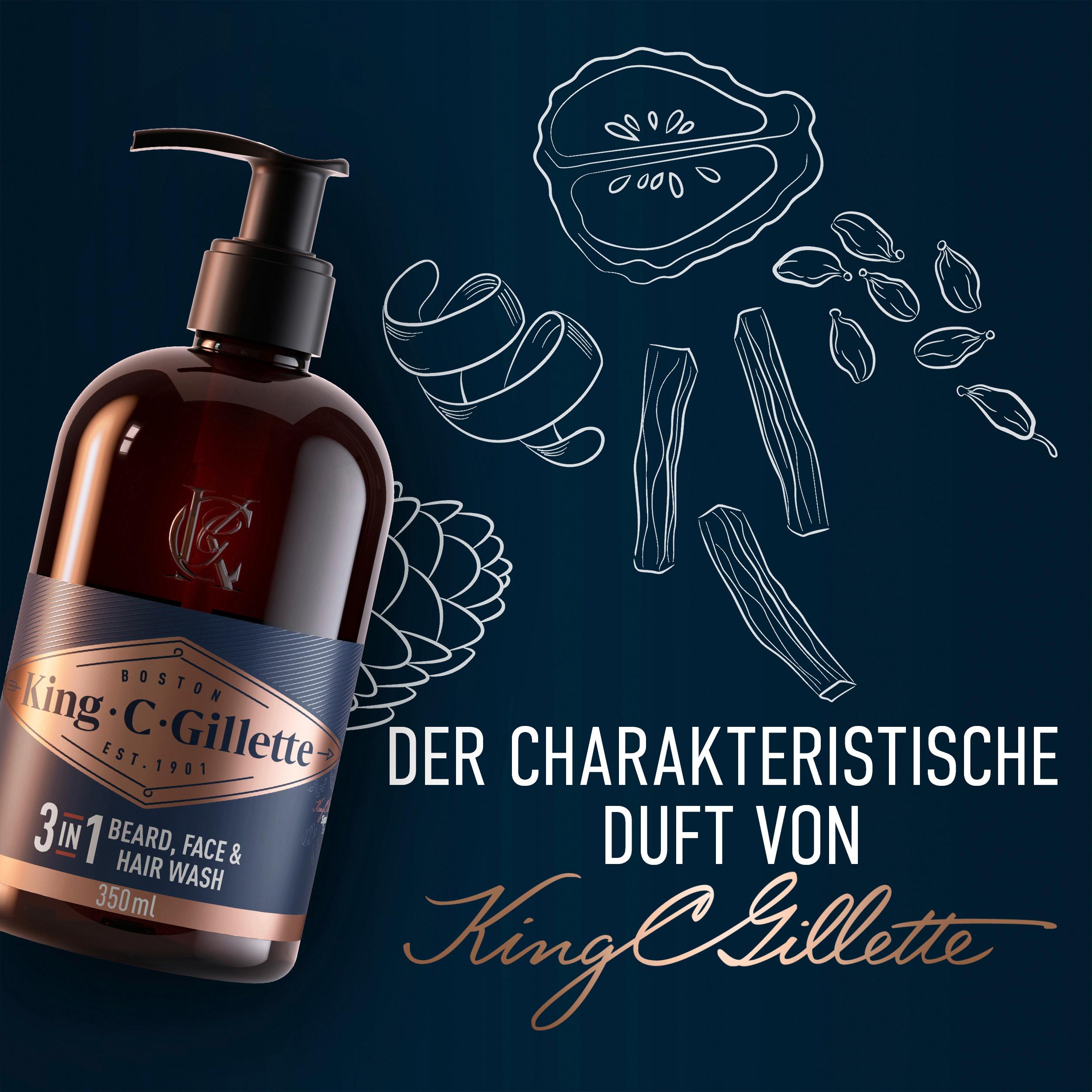 Produktbild King C. Gillette Bartpflege Bartshampoo 6 von 8
