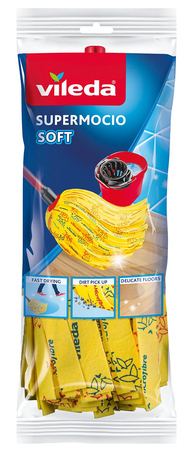 vileda Wischmopp Ersatzkopf SuperMocio Soft