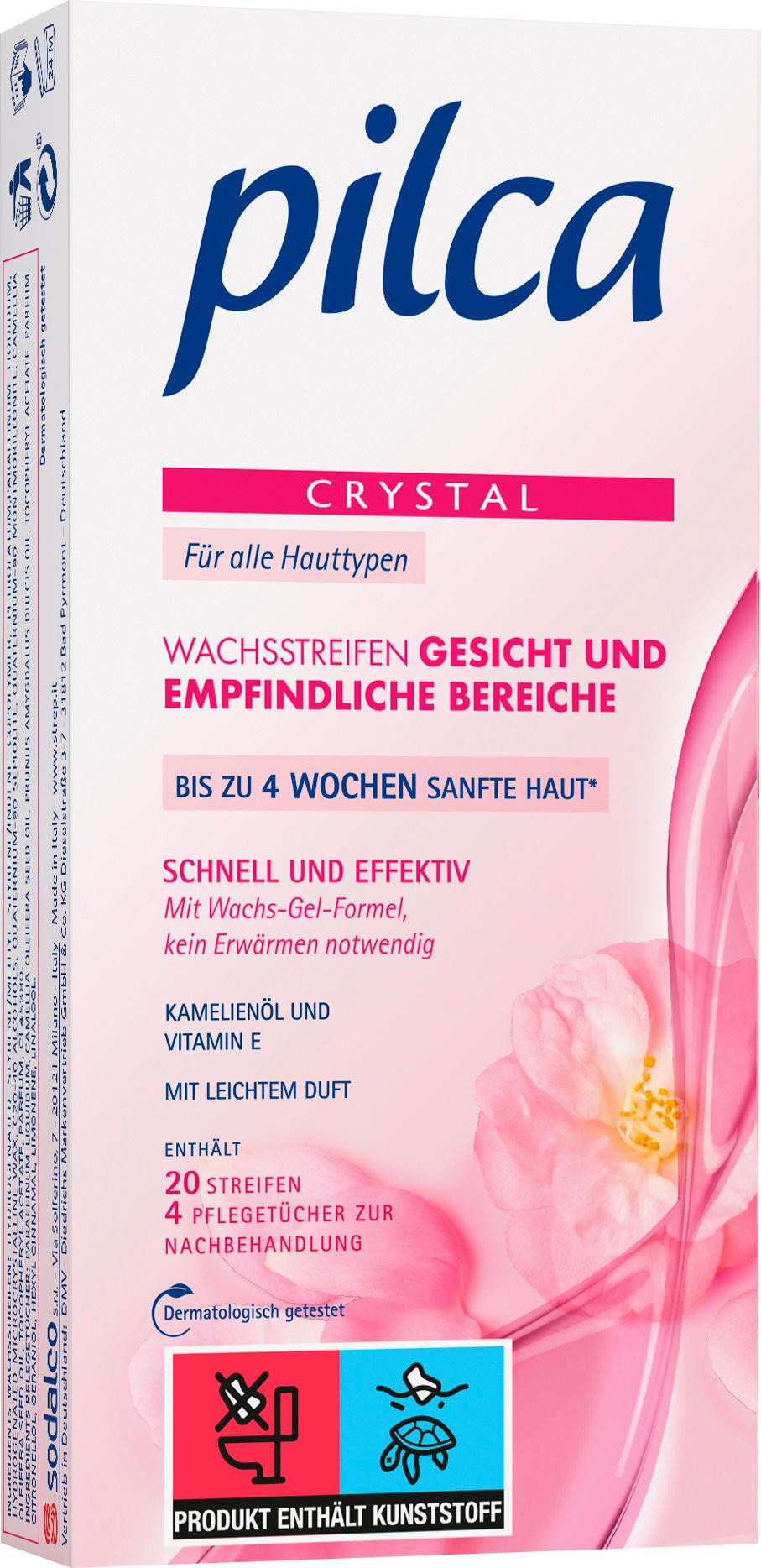 Pilca Kaltwachsstreifen Gesicht