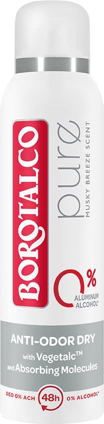 BOROTALCO Deospray Pure Musky Breeze