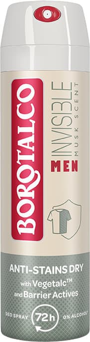 BOROTALCO MEN Deospray Invisible Musk
