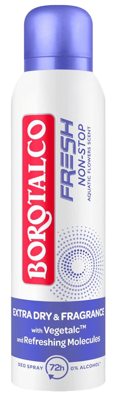 BOROTALCO Deo Spray Fresh Non-Stop Aquatic Flowers
