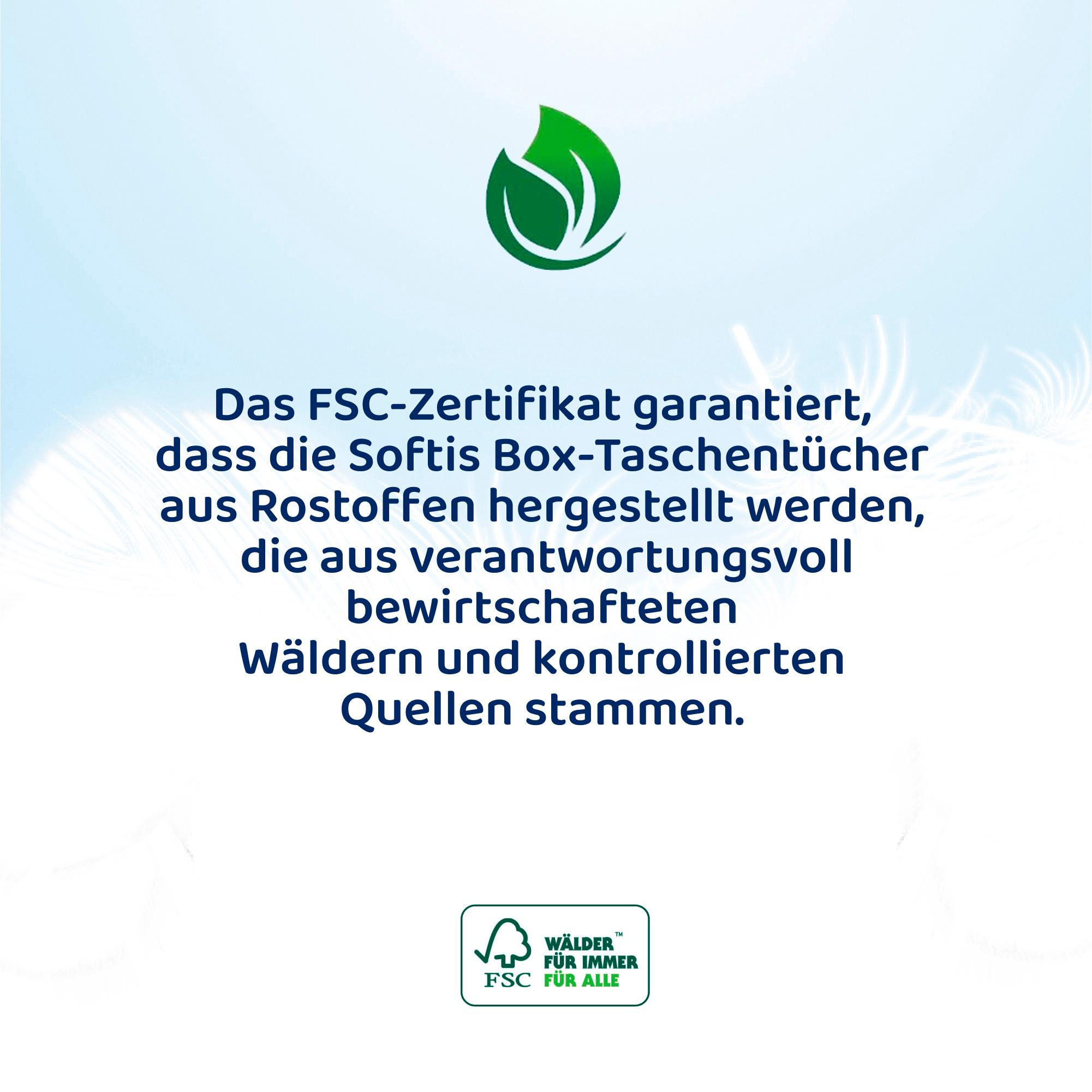 Produktbild Softis Toilettenpapier 4 lagen 9 Rollen 100 Blatt 2 von 5