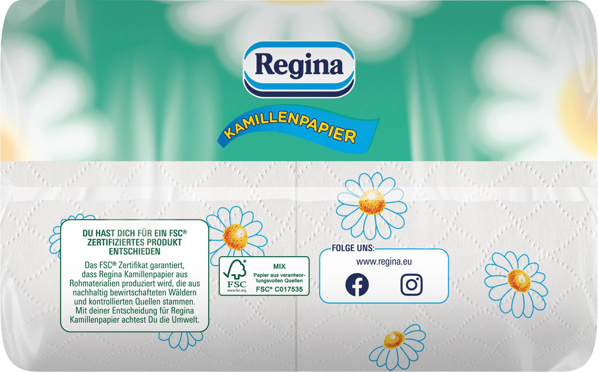 Produktbild REGINA Kamillenpapier Toilettenpapier 2 von 2