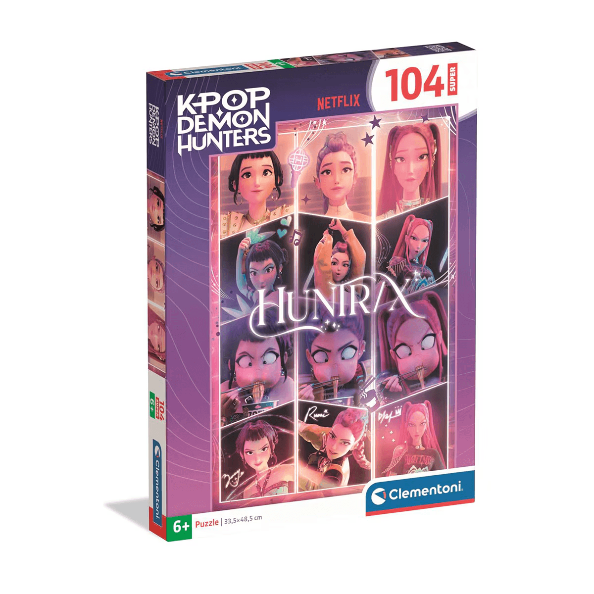 Clementoni - SUPER K-Pop Demon Hunters 104 Teile Puzzle