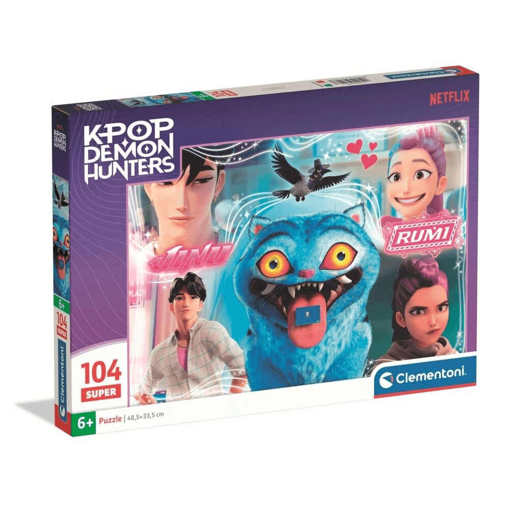 Clementoni - SUPER K-Pop Demon Hunters 104 Teile Puzzle 
