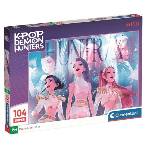 Clementoni - SUPER K-Pop Demon Hunters 104 Teile Puzzle
