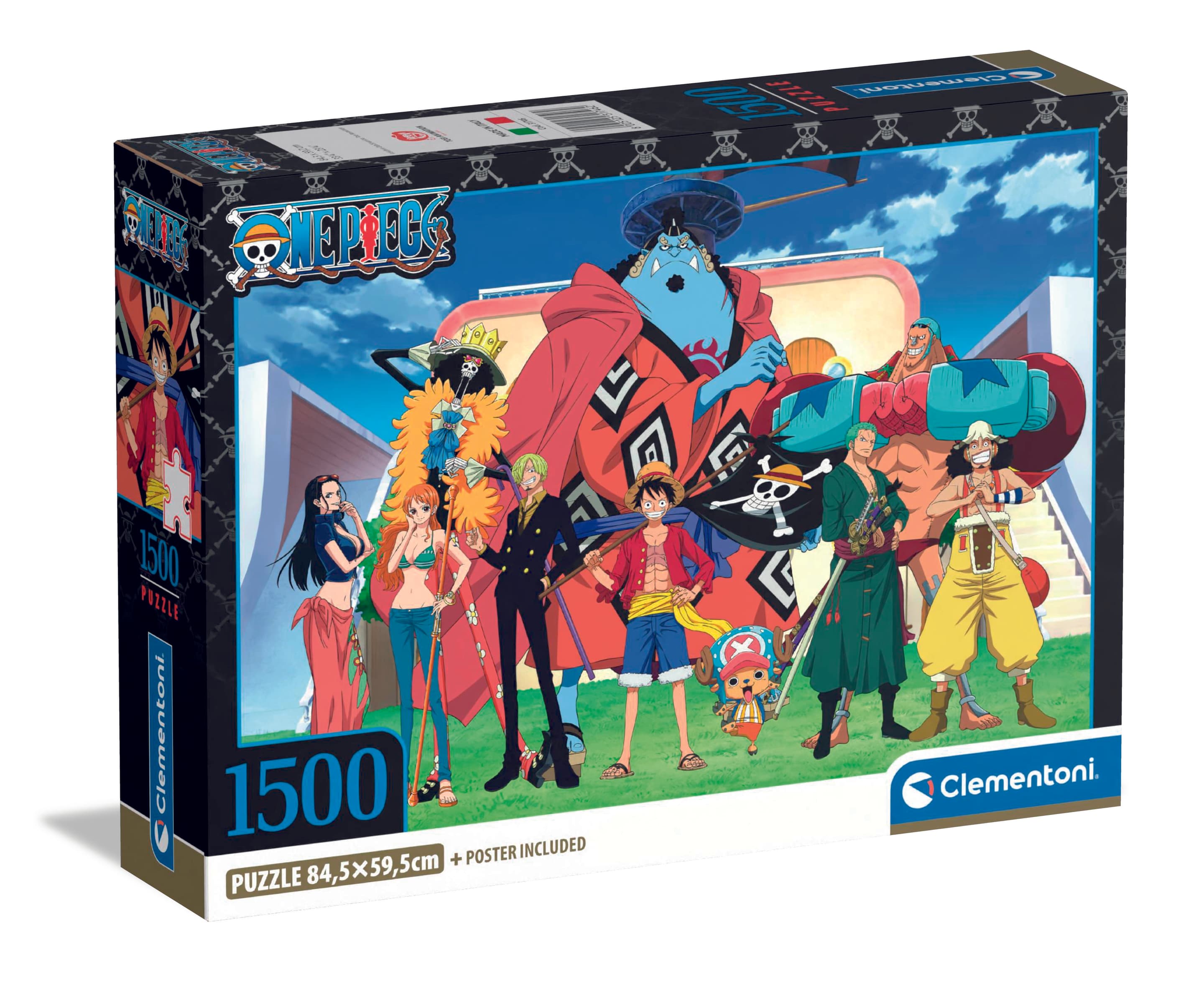 Clementoni - One Piece Puzzle, 1500 Teile