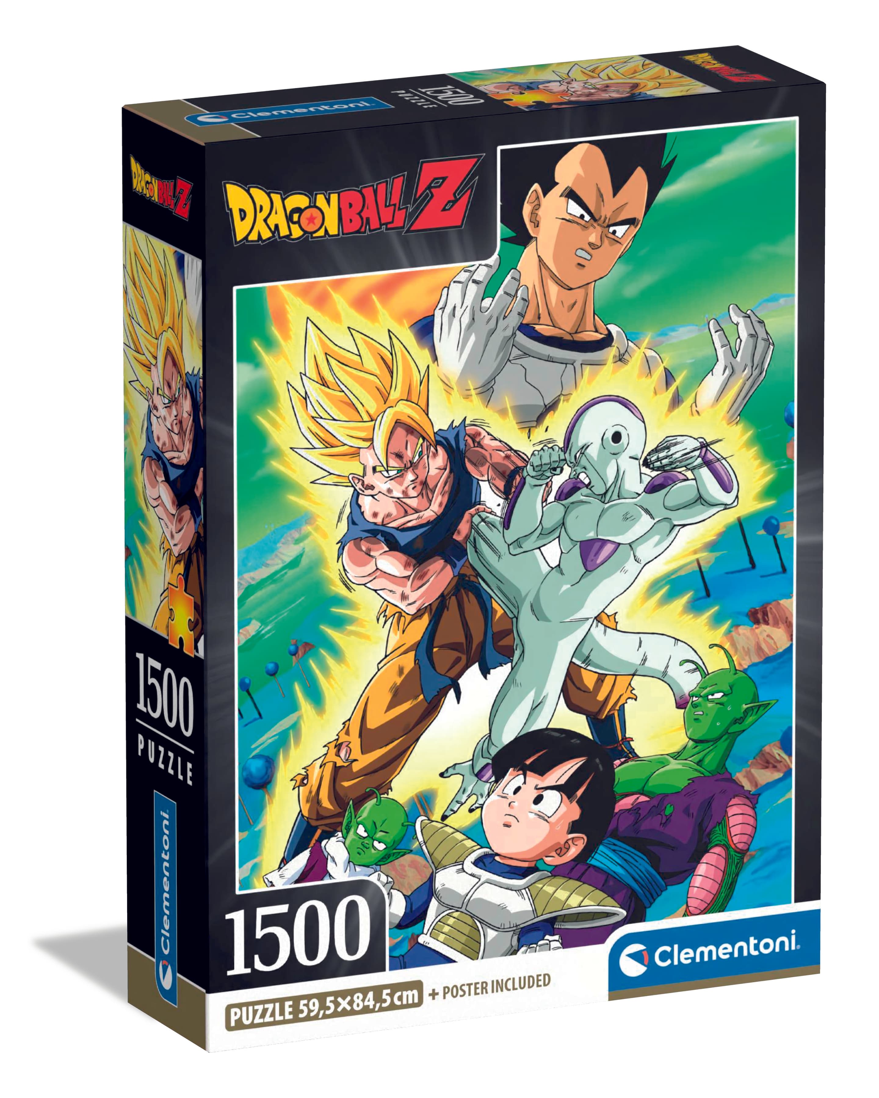 Clementoni - Dragon Ball Puzzle, 1500 Teile