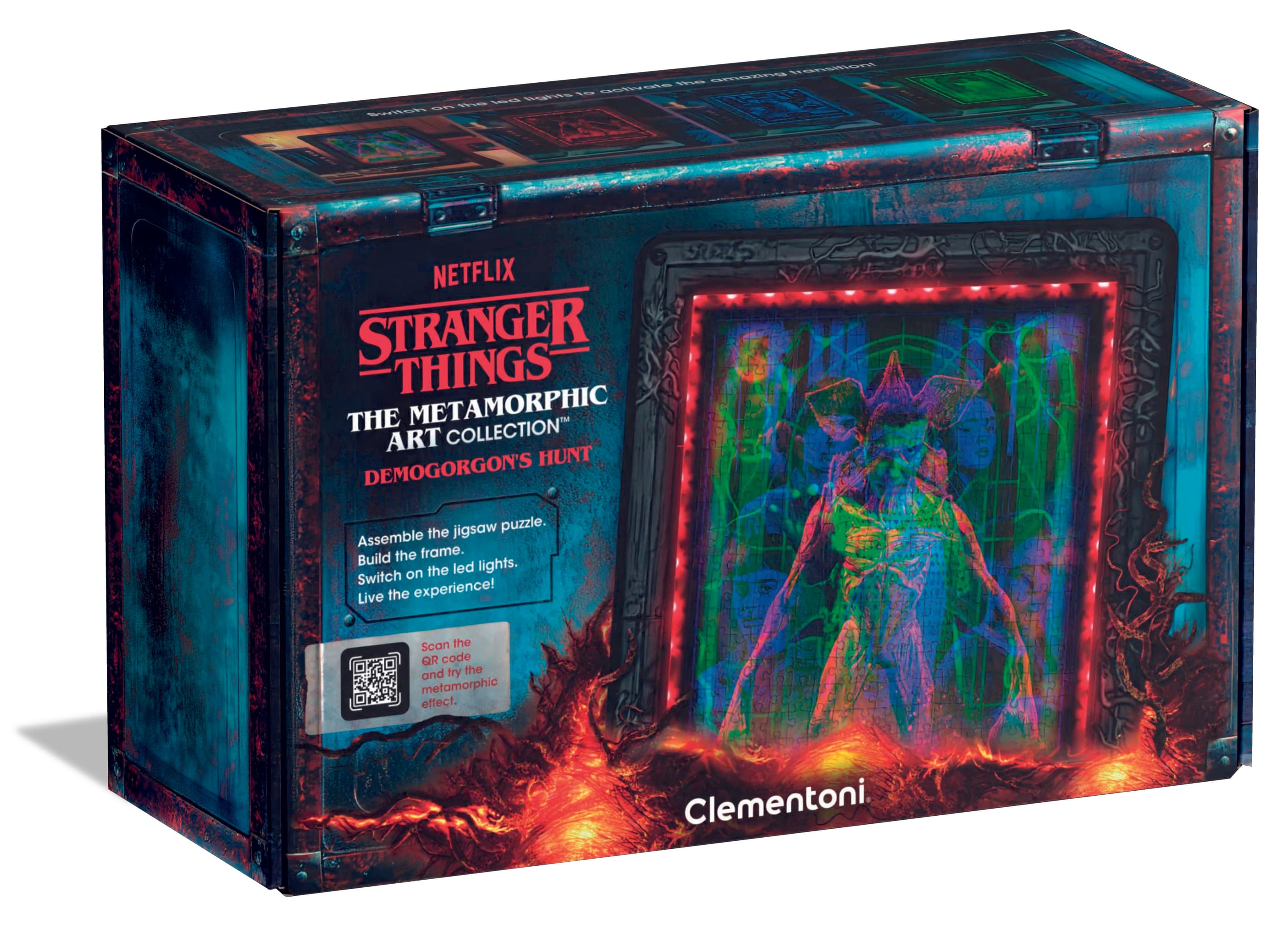 CLEMENTONI PUZZLE 520 T - STRANGER THINGS DEMOGORG 35611