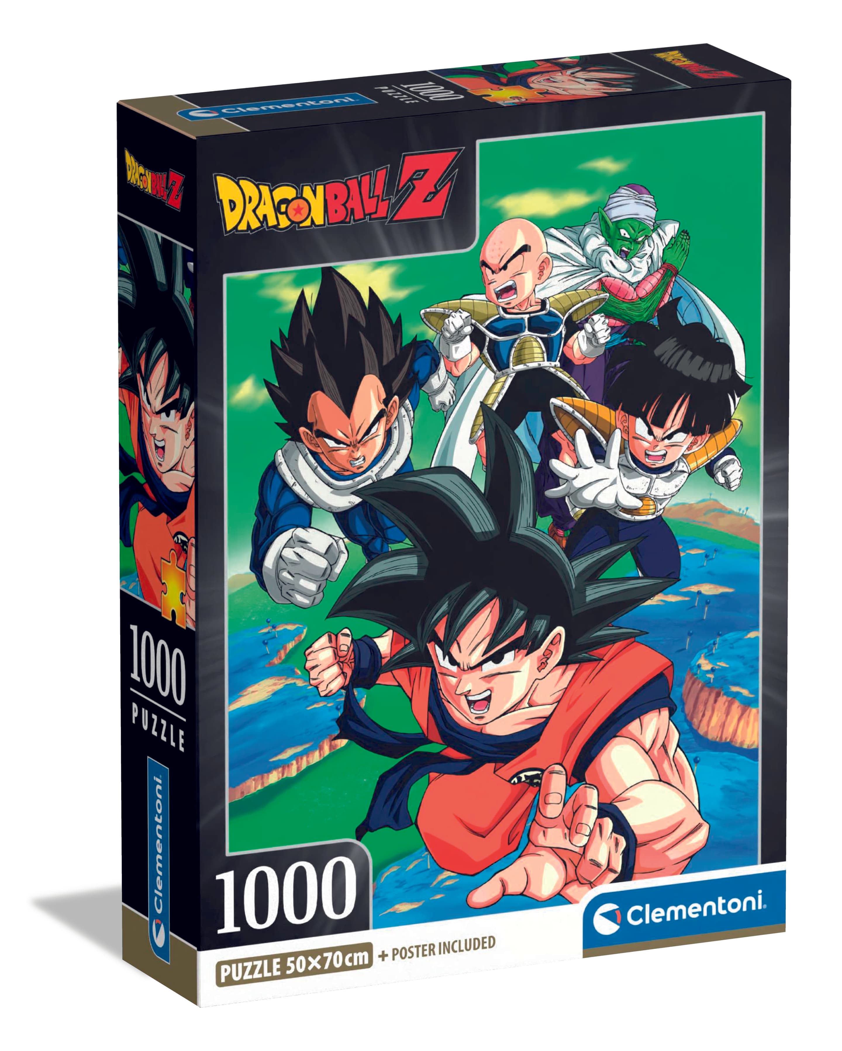 Clementoni - Dragon Ball Z Puzzle, 1000 Teile
