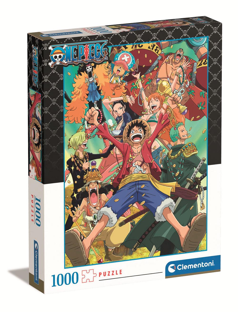Clementoni - 1000 T Animé Collection - One Piece