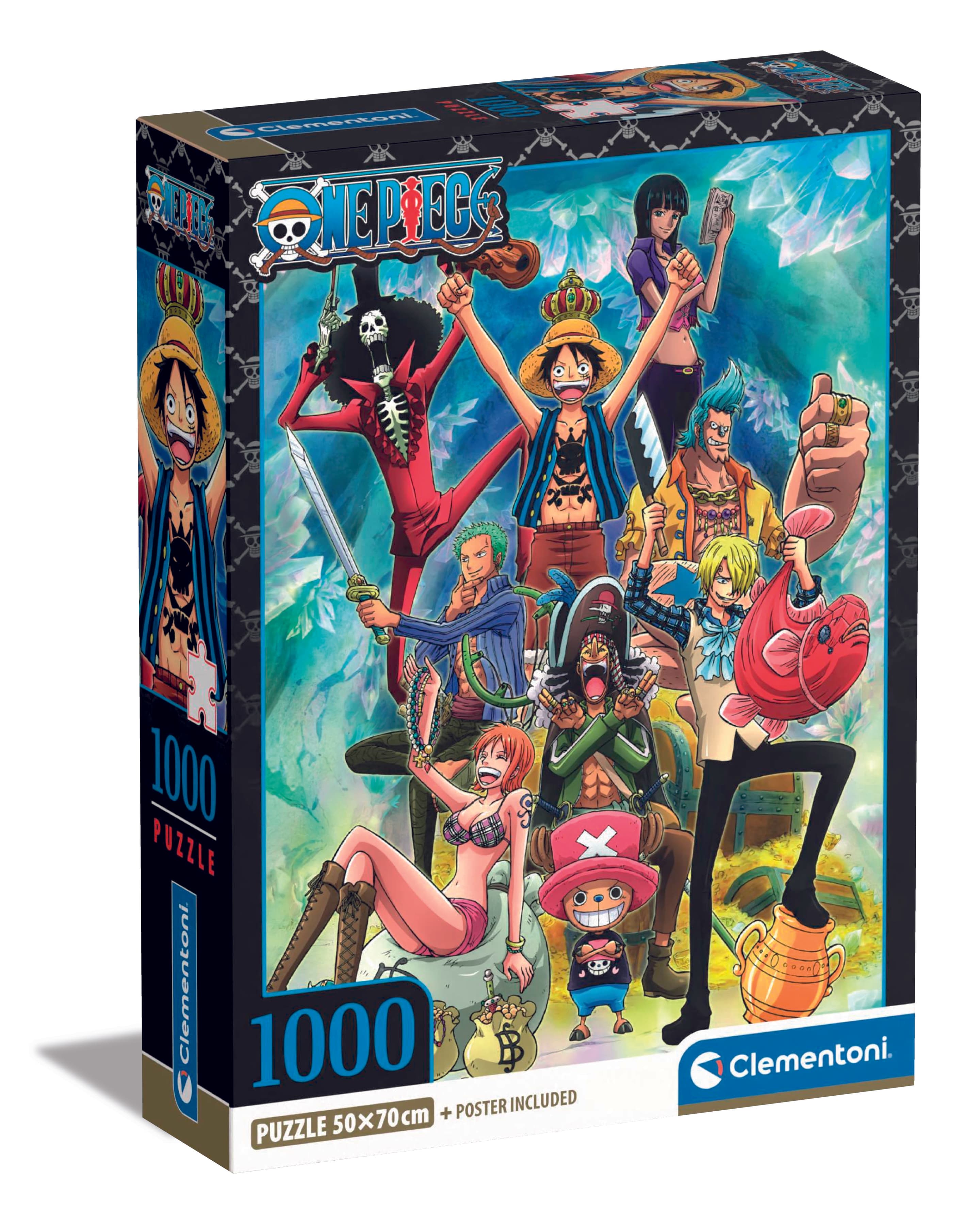 CLEMENTONI PUZZLE 1000 T - ONE PIECE 39920