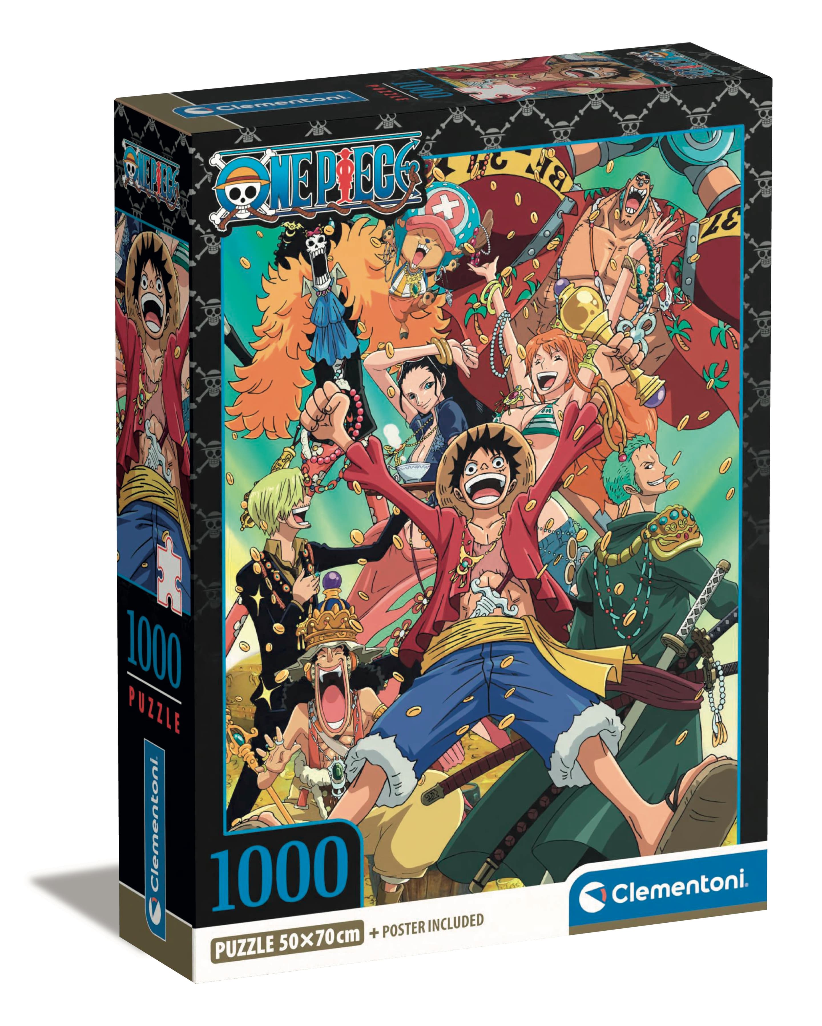 Clementoni - One Piece Puzzle, 1000 Teile