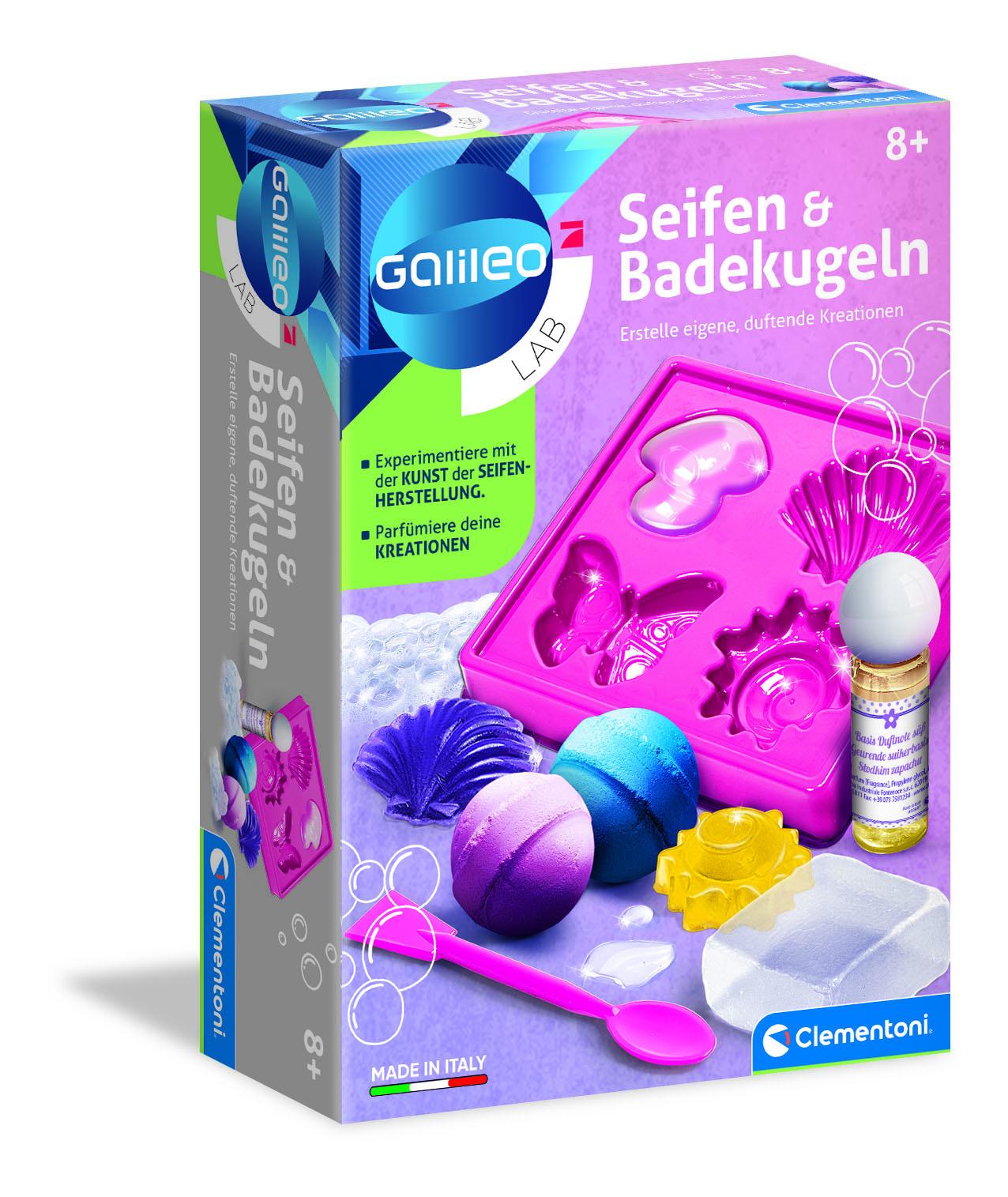 Clementoni - Galileo - Seifen und Badekugeln