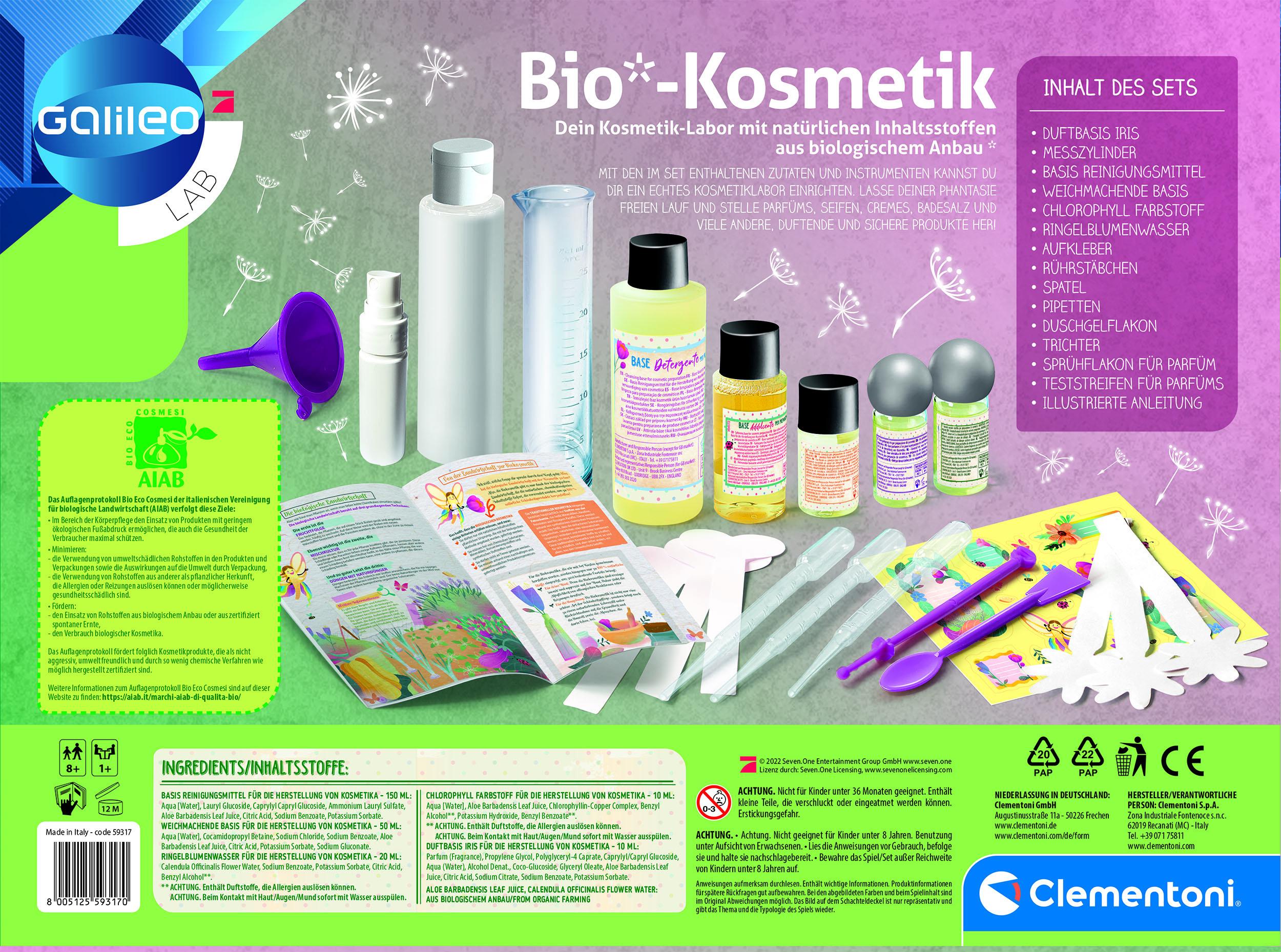Produktbild Clementoni - Galileo - Bio-Kosmetik 59317 3 von 5
