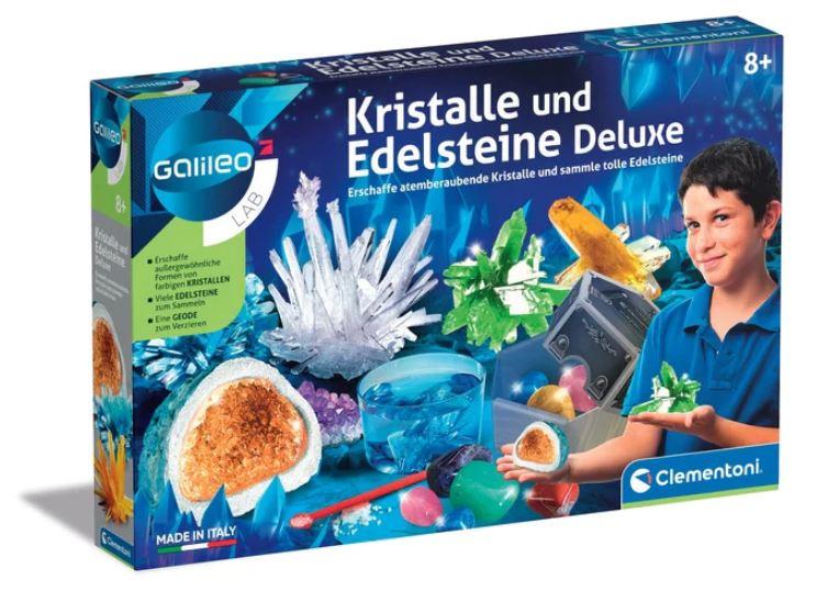 Clementoni - Galileo Kristalle und Edelsteine Deluxe