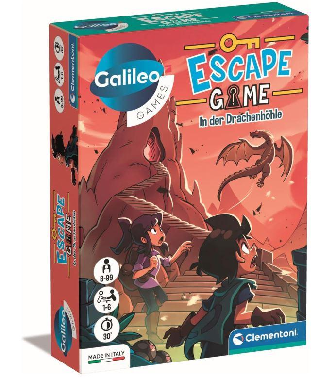 Clementoni - Galileo Escape Game - In der Drachenhöhle