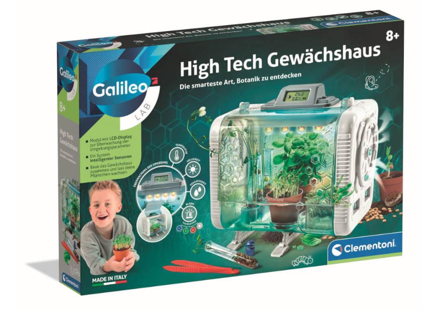 Clementoni - Galileo - High Tech Gewächshaus