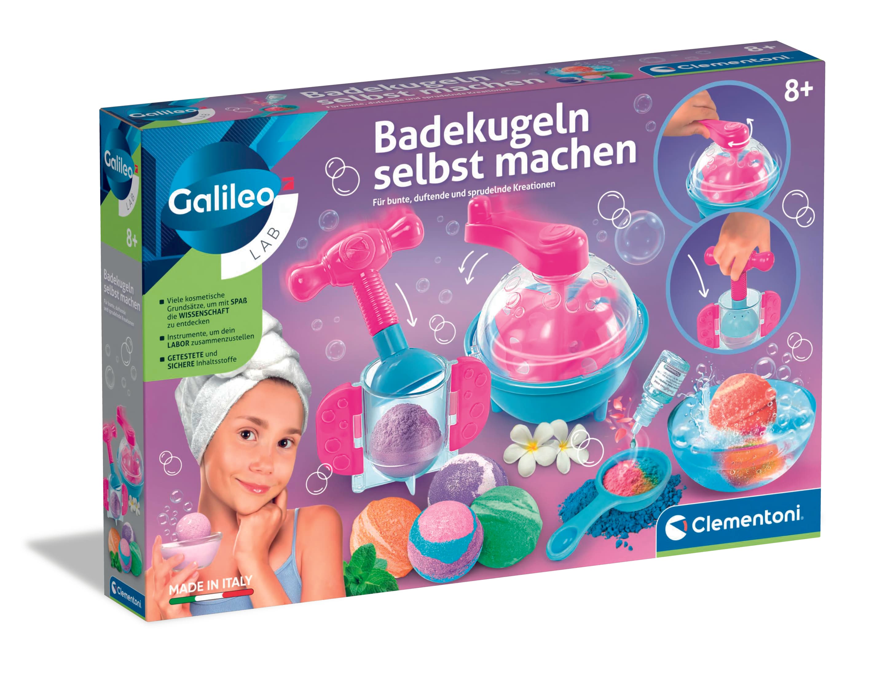 Clementoni - Galileo - Badekugeln selbst machen
