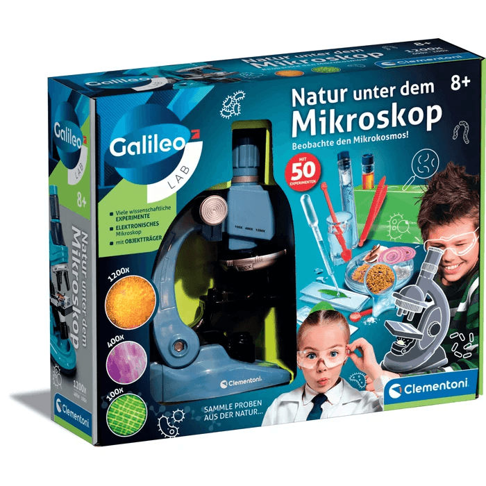 Clementoni - Galileo - Natur unter dem Mikroskop