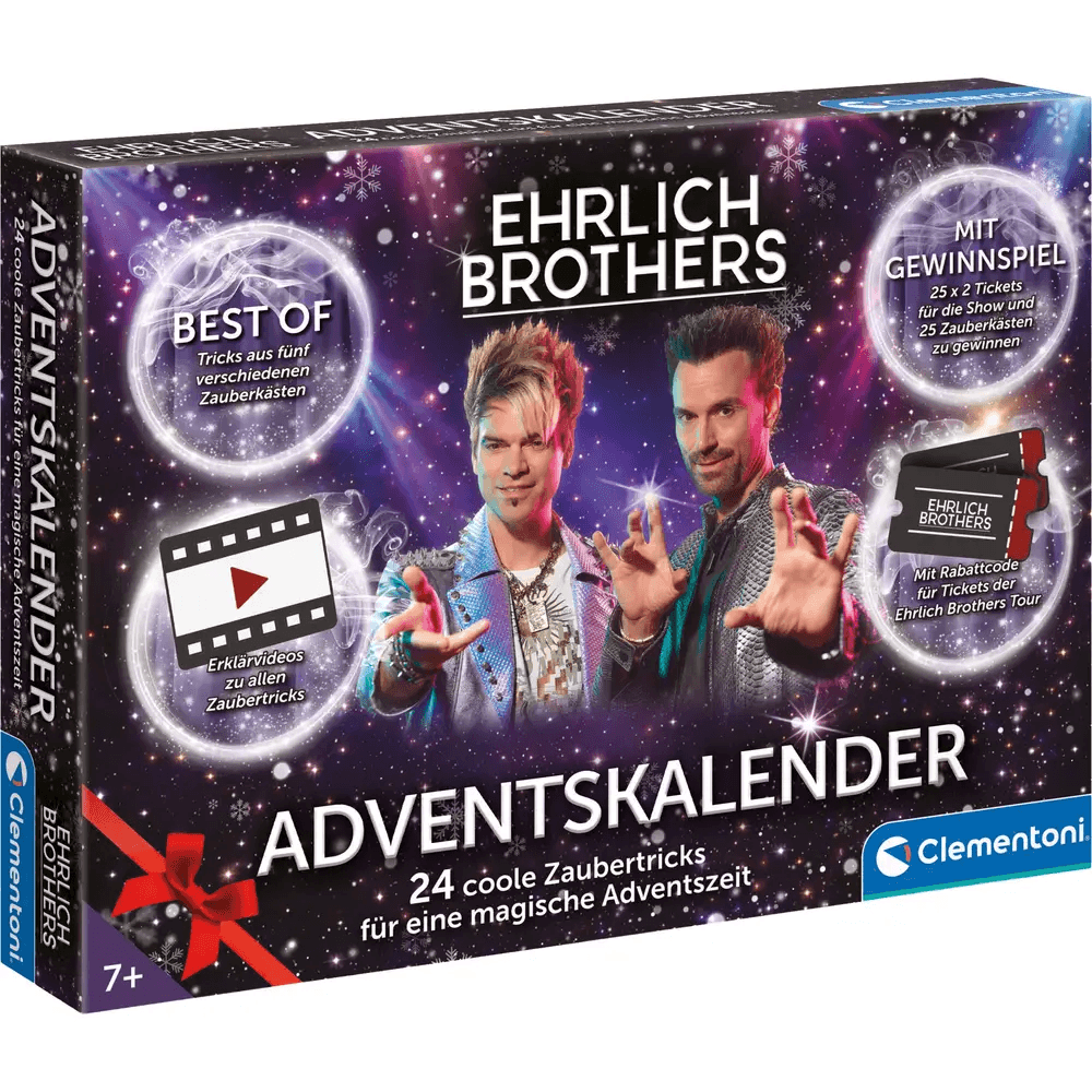Clementoni Ehrlich Brothers Adventskalender der Magie