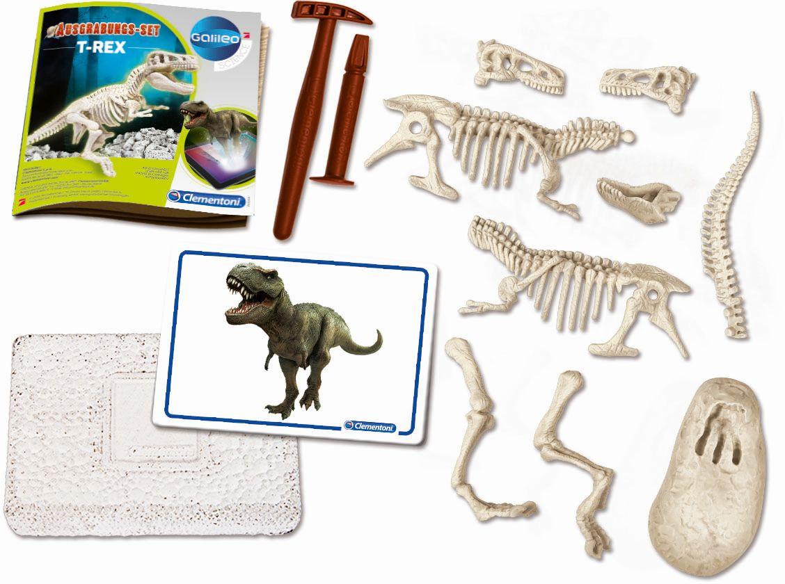 Produktbild Clementoni - Galileo - Ausgrabungs-Set - T-Rex fluoreszierend 2 von 7